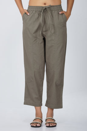 Grey Baggy Pant