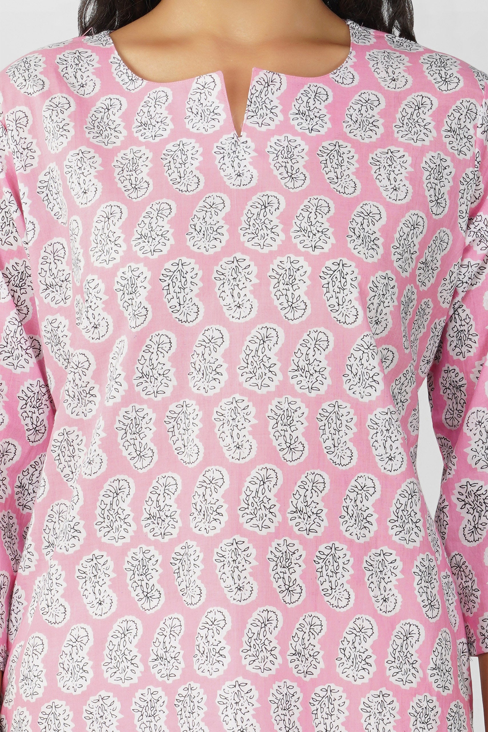 Light Pink Pure Cotton Top