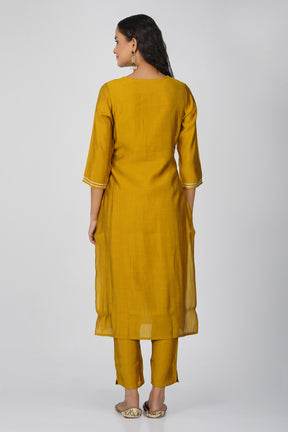 Mustard 3-Piece Salwar Suit